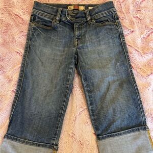 Old Navy Women's Dark Wash Cropped Jeans